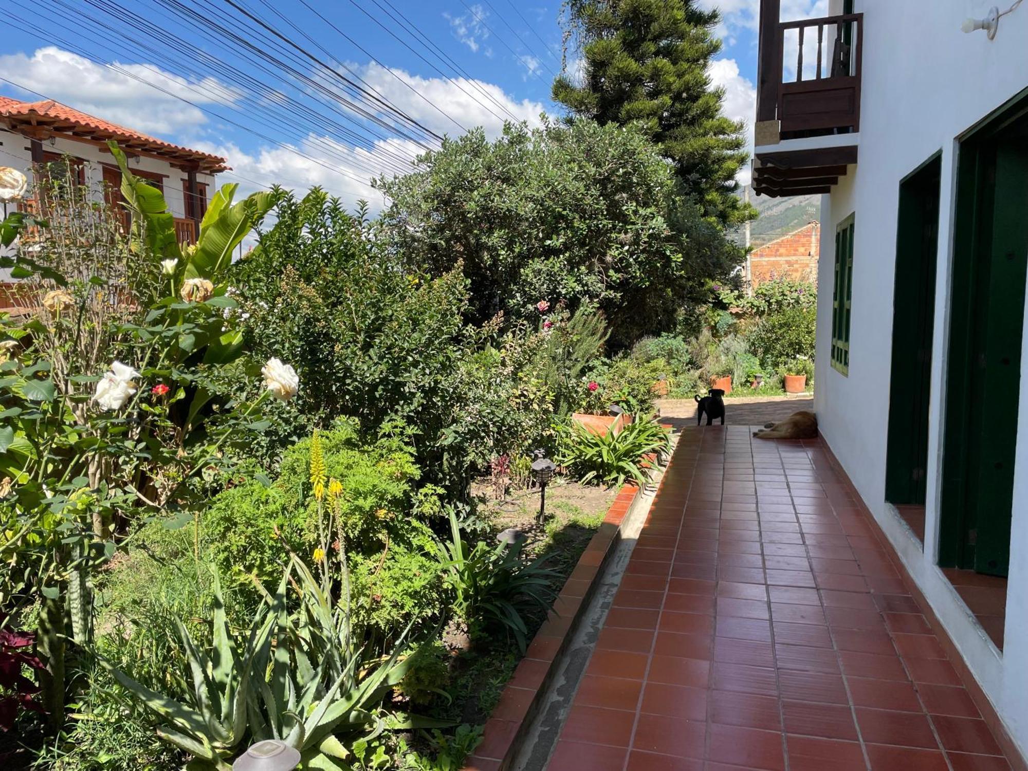 Hostal El Pino Villa de Leyva Exterior foto