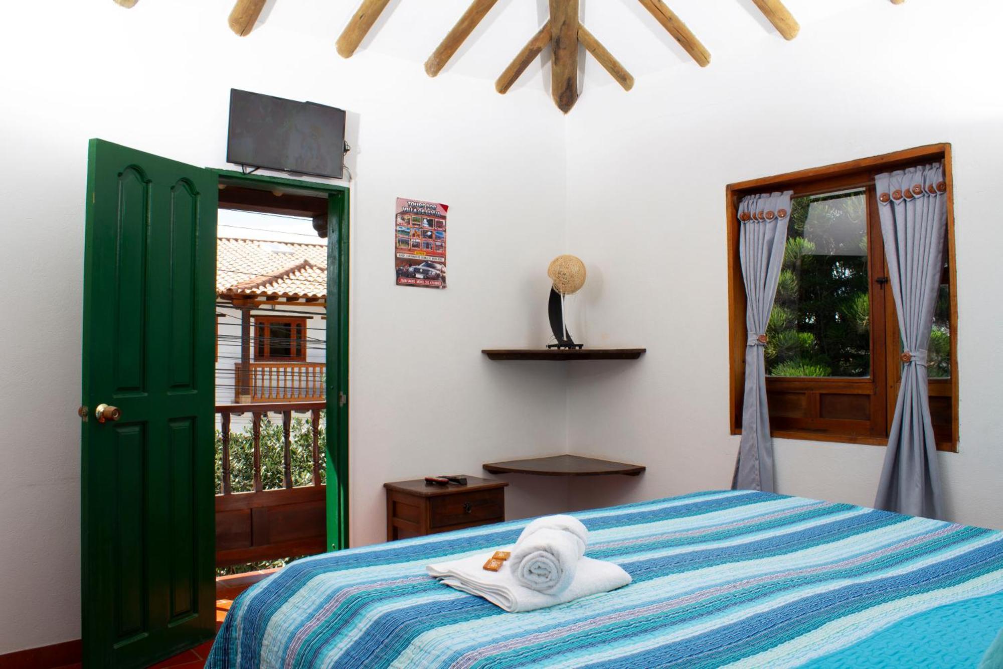 Hostal El Pino Villa de Leyva Exterior foto